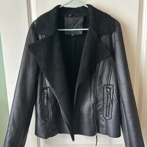 Biker/Bomber Black Jacket